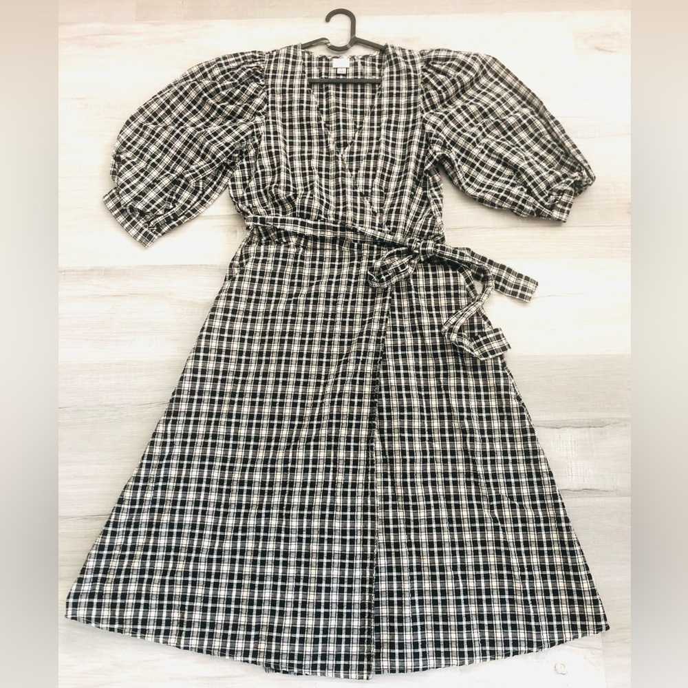 NWOT Target A New Day… Black and White Plaid Dress